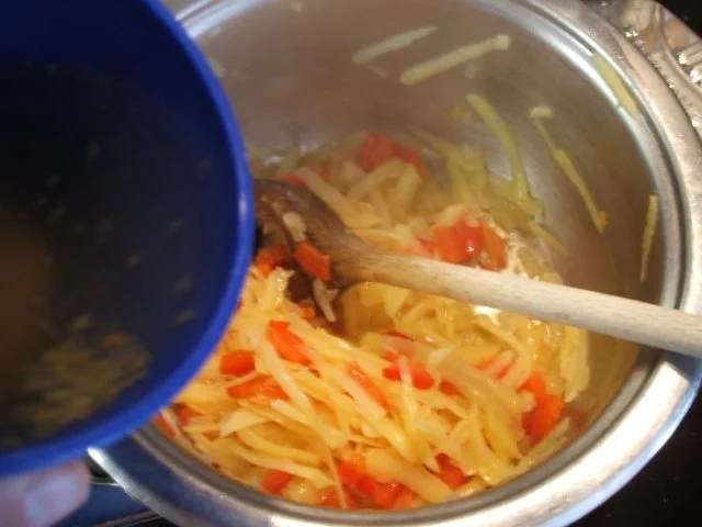 Kartoffeln: Risotto???  Nein - ist ja mit Kartoffeln - Rezept - Bild Nr. 7