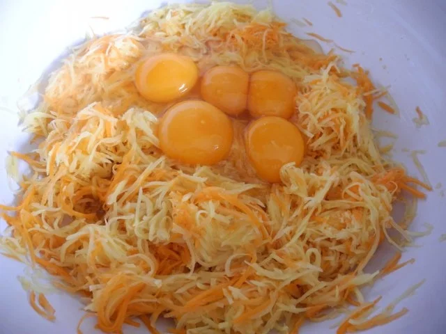 Beilage : Gemüsebratling mit Frischkäsedip - Rezept - Bild Nr. 10