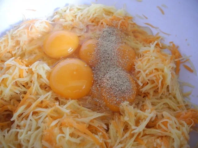 Beilage : Gemüsebratling mit Frischkäsedip - Rezept - Bild Nr. 12