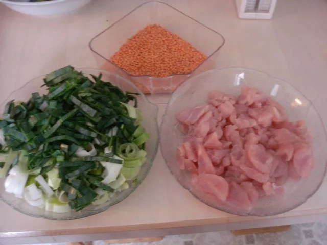 Putenbrustfilet mit roten Linsen - Rezept - Bild Nr. 3