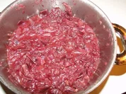 Rotkohl kochen mit Tante Anna, meine Nachbarin, nach alter Alt, diesmal mit Bildern - Rezept