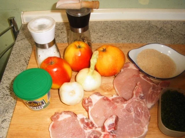 Apfel-Zwiebel-Kotelett - Rezept - Bild Nr. 2