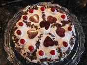 Vereinfachte Schwarzwälder Kirschtorte - Rezept