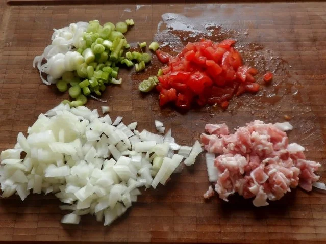 Herzhafte Ofenkartoffeln mit Bergkäse-Speck-Füllung - Rezept - Bild Nr. 3