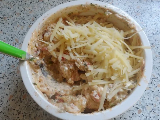 Herzhafte Ofenkartoffeln mit Bergkäse-Speck-Füllung - Rezept - Bild Nr. 7