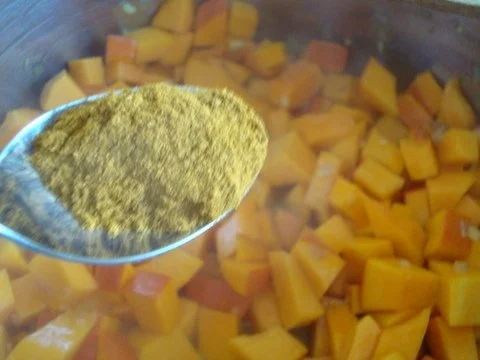 Kürbissüppchen mit Madras Curry - Rezept - Bild Nr. 6