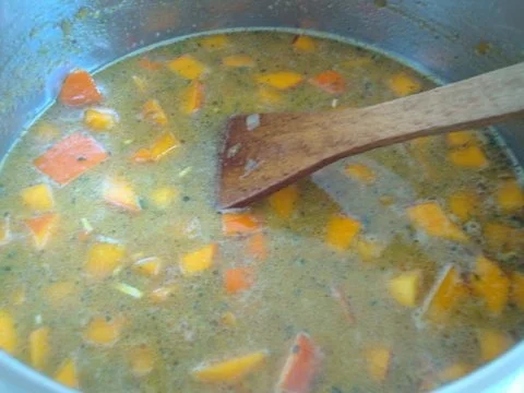 Kürbissüppchen mit Madras Curry - Rezept - Bild Nr. 8
