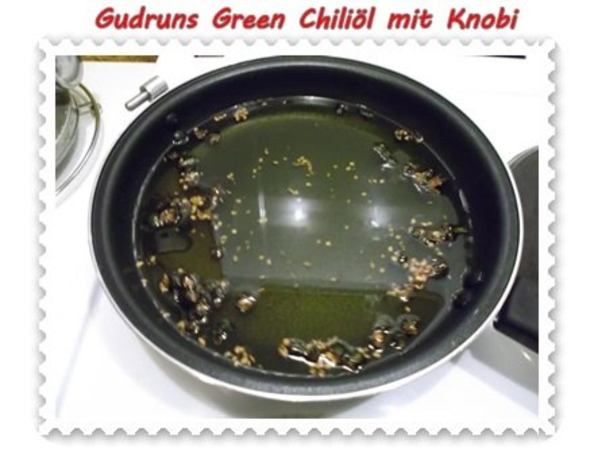Öl: Green Chiliöl mit Knoblauch - Rezept - Bild Nr. 5