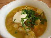 Rot-Gelber Linsentopf mit Kürbis - Rezept