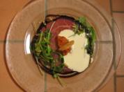 Carpaccio vom Rind und davor Osca, Kleine italienische Apetizer - Rezept