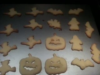 Halloweenplätzchen - Rezept