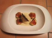 Weißes Kaffeeeis mit Portweinfeigen - Rezept