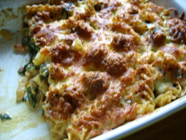 Rezept: Nudelauflauf mit Mangold Nudelauflauf mit Mangold - Rezept