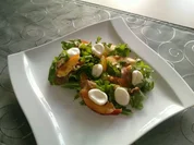 Rucolasalat mit Nektarinen - Rezept