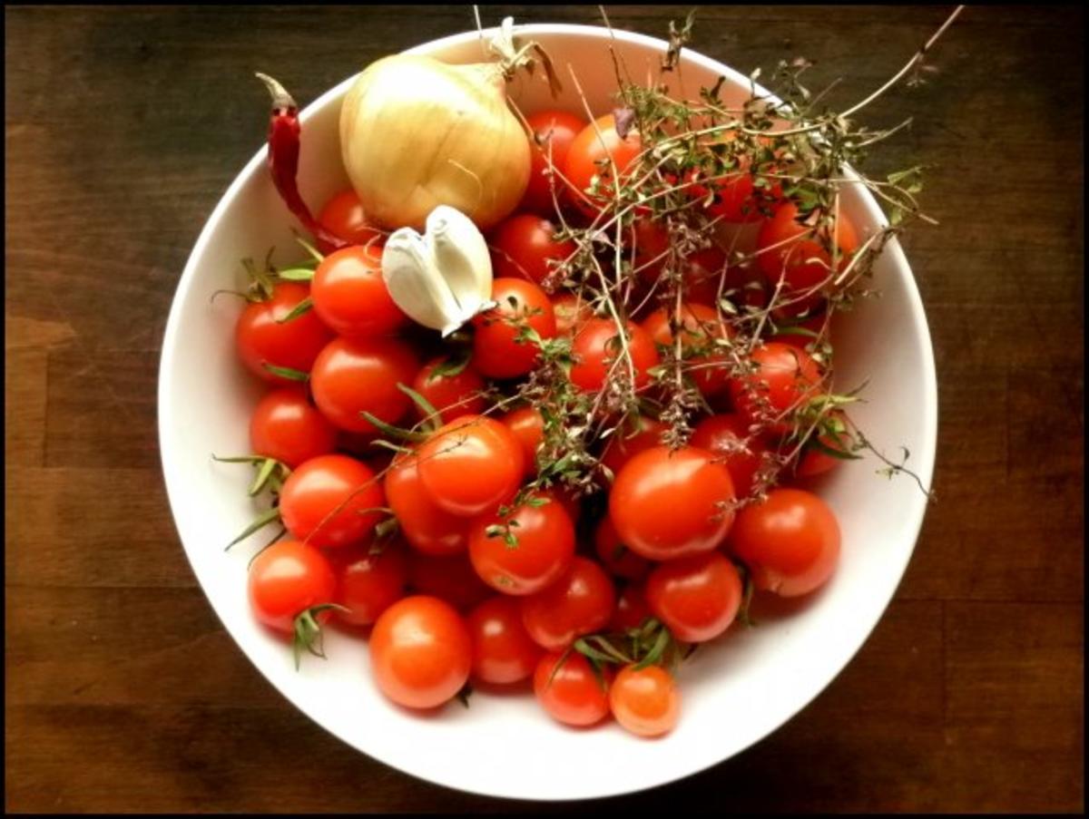 Tomatensuppe mit gebackener Feige - Rezept - Bild Nr. 2