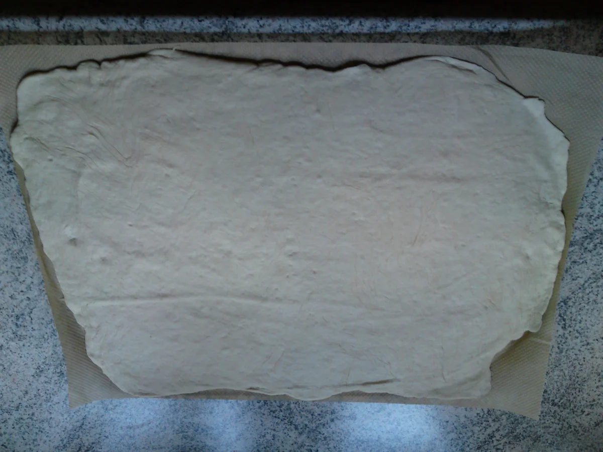 Rezept: Mannis Backblech lockerer Pizzateig (ausführliche Anleitung) Bild Nr. 6133 Mannis Backblech lockerer Pizzateig (ausführliche Anleitung) - Rezept - Bild Nr. 6133