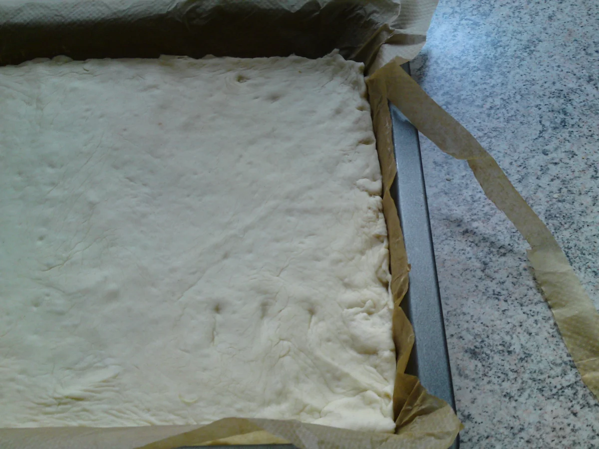 Rezept: Mannis Backblech lockerer Pizzateig (ausführliche Anleitung) Bild Nr. 6143 Mannis Backblech lockerer Pizzateig (ausführliche Anleitung) - Rezept - Bild Nr. 6143