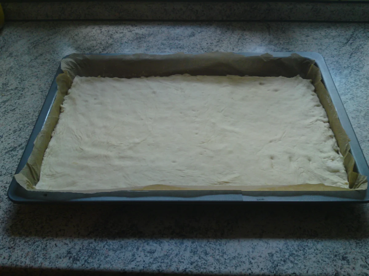 Rezept: Mannis Backblech lockerer Pizzateig (ausführliche Anleitung) Bild Nr. 6144 Mannis Backblech lockerer Pizzateig (ausführliche Anleitung) - Rezept - Bild Nr. 6144