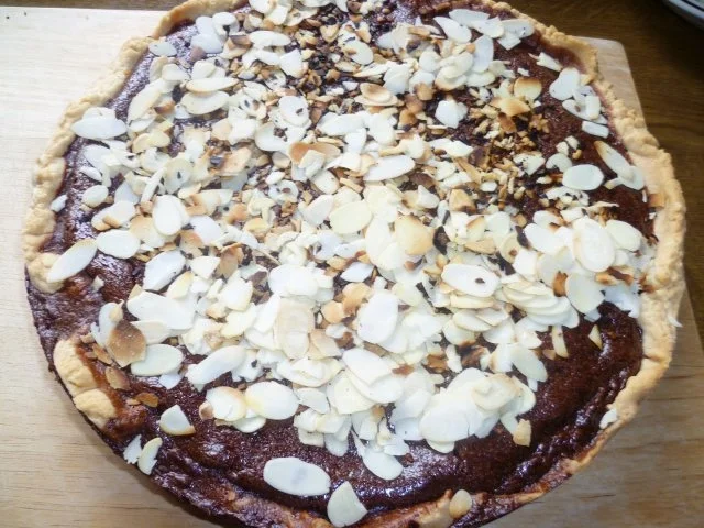 Rezept: Mandel-Schokoladentorte Mandel-Schokoladentorte - Rezept