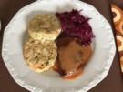 Hirschmedaillons mit Hagebuttensoße - Rezept