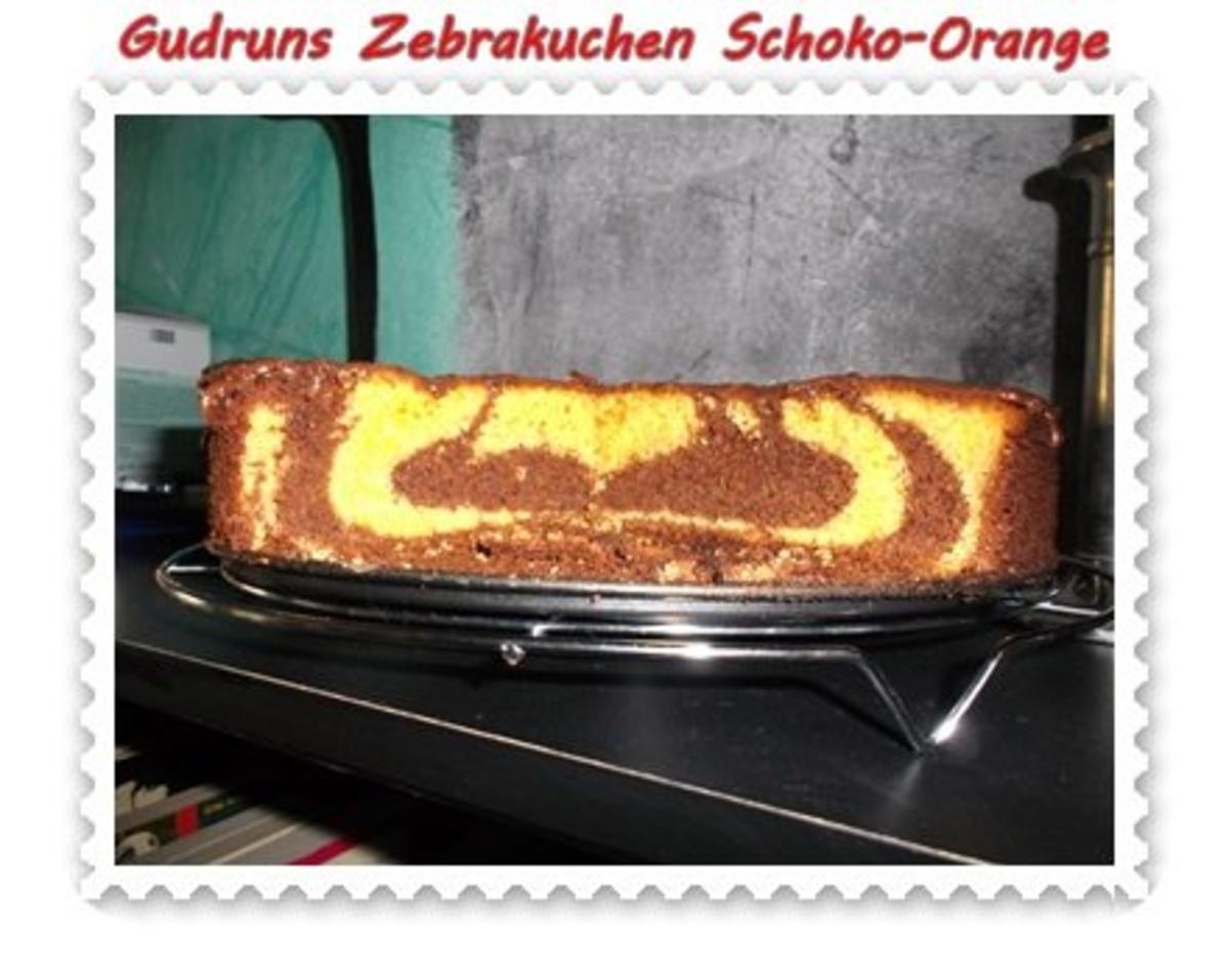 Kuchen: Zebrakuchen Schoko-Orange - Rezept - Bild Nr. 3