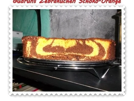 Kuchen: Zebrakuchen Schoko-Orange - Rezept - Bild Nr. 3