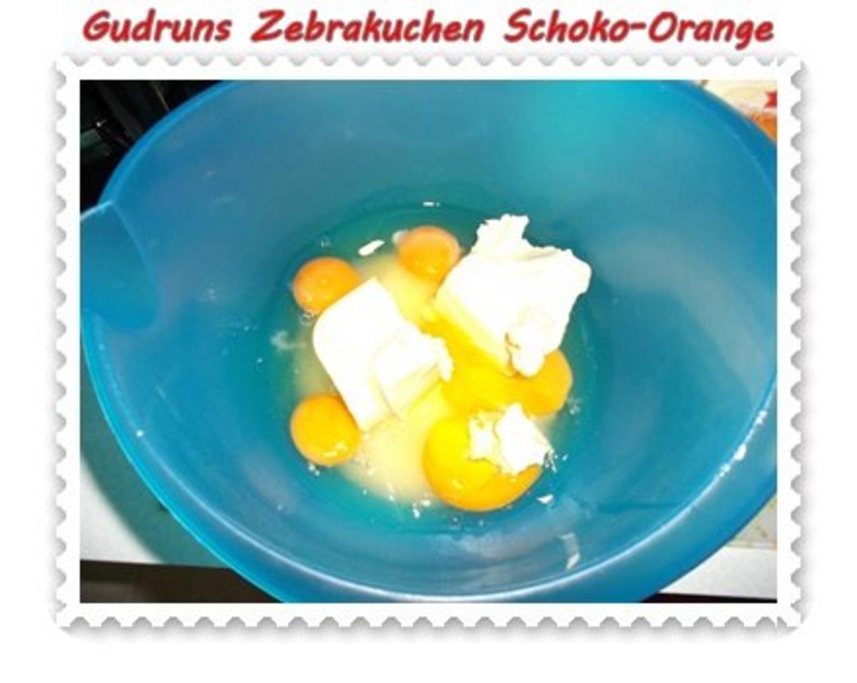 Kuchen: Zebrakuchen Schoko-Orange - Rezept - Bild Nr. 6