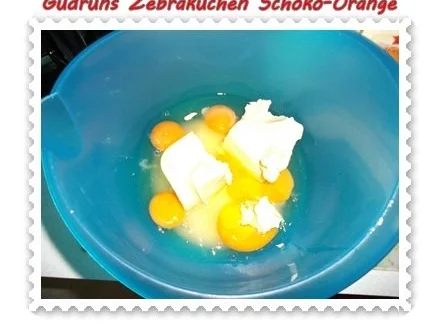 Kuchen: Zebrakuchen Schoko-Orange - Rezept - Bild Nr. 6