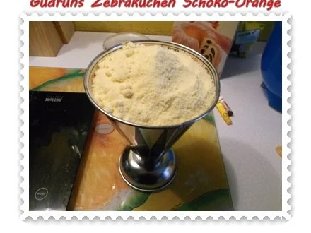 Kuchen: Zebrakuchen Schoko-Orange - Rezept - Bild Nr. 7