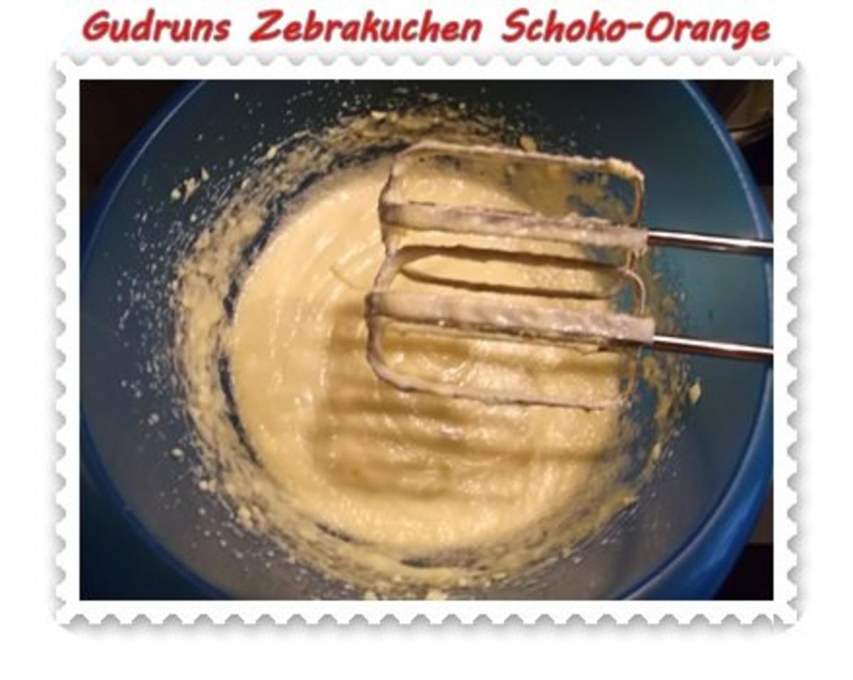 Kuchen: Zebrakuchen Schoko-Orange - Rezept - Bild Nr. 8