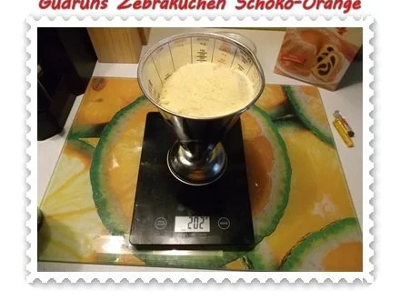 Kuchen: Zebrakuchen Schoko-Orange - Rezept - Bild Nr. 9