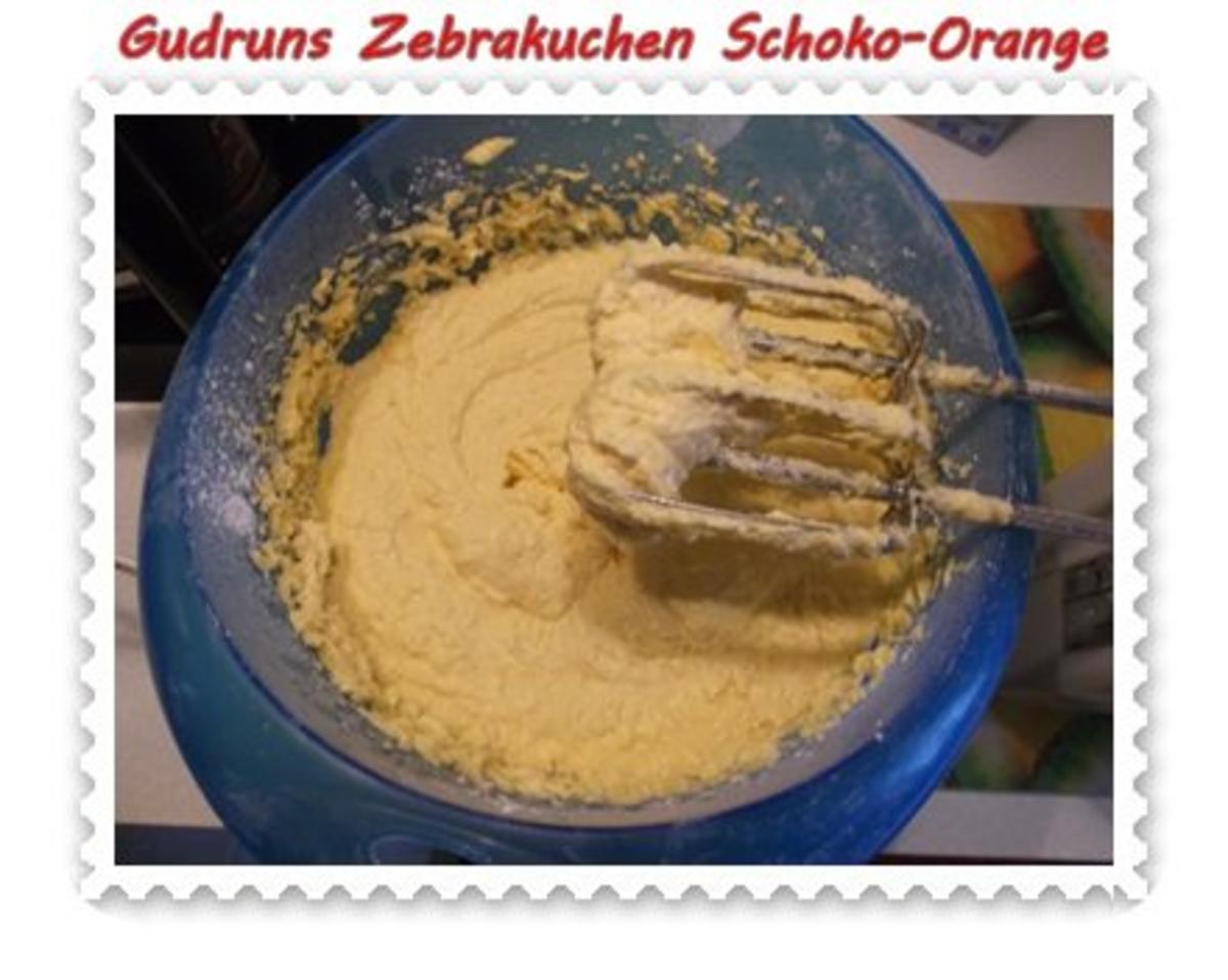 Kuchen: Zebrakuchen Schoko-Orange - Rezept - Bild Nr. 2