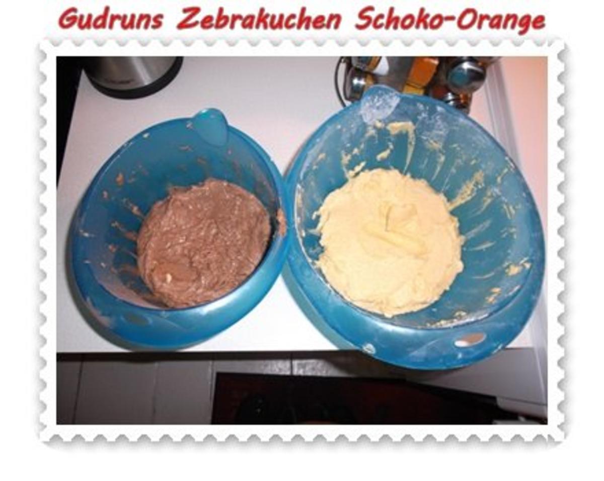 Kuchen: Zebrakuchen Schoko-Orange - Rezept - Bild Nr. 13