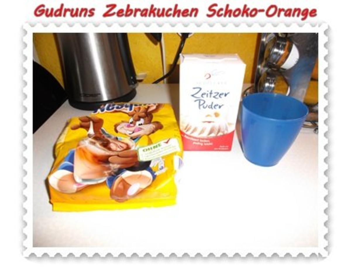 Kuchen: Zebrakuchen Schoko-Orange - Rezept - Bild Nr. 22