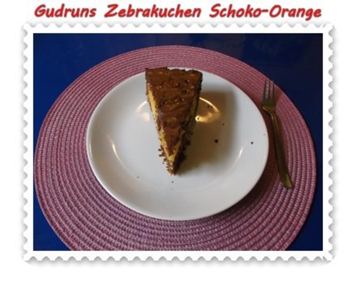Kuchen: Zebrakuchen Schoko-Orange - Rezept - Bild Nr. 24