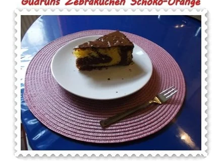 Kuchen: Zebrakuchen Schoko-Orange - Rezept - Bild Nr. 25