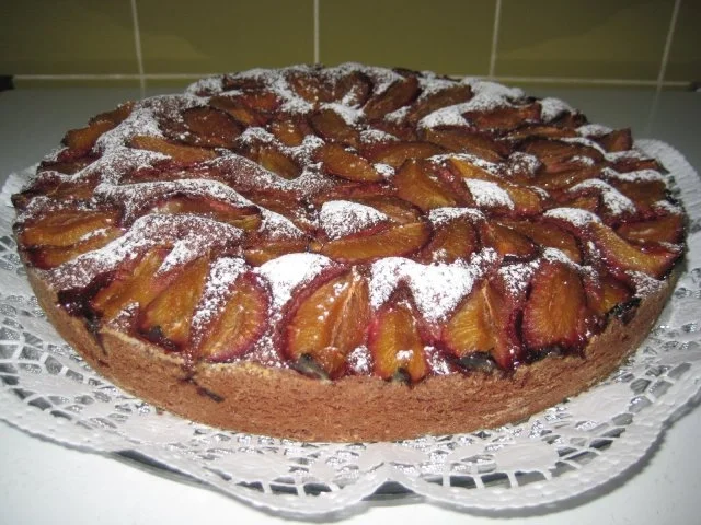 Rezept: Zwetschgen Rotwein Schoko Kuchen Bild Nr. 3 Zwetschgen Rotwein Schoko Kuchen - Rezept - Bild Nr. 3