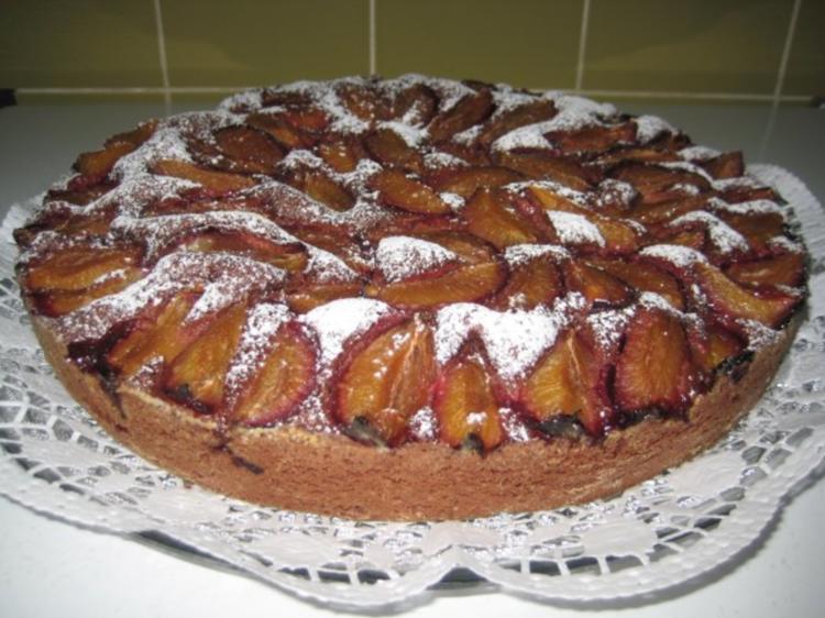 Zwetschgen Rotwein Schoko Kuchen - einfach - von strammermax Zwetschgen Rotwein Schoko Kuchen - einfach - von strammermax