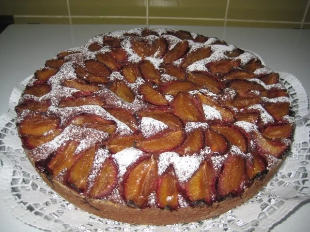 Rezept: Zwetschgen Rotwein Schoko Kuchen Bild Nr. 4 Zwetschgen Rotwein Schoko Kuchen - Rezept - Bild Nr. 4