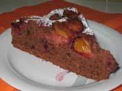 Zwetschgen Rotwein Schoko Kuchen - Rezept