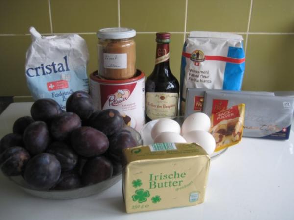 Zwetschgen Rotwein Schoko Kuchen - einfach - von strammermax