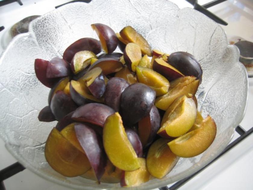 Zwetschgen Rotwein Schoko Kuchen - einfach - von strammermax