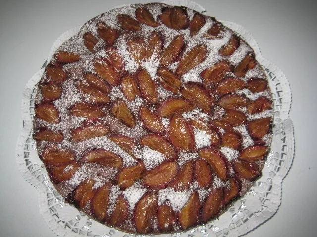 Rezept: Zwetschgen Rotwein Schoko Kuchen Bild Nr. 25 Zwetschgen Rotwein Schoko Kuchen - Rezept - Bild Nr. 25