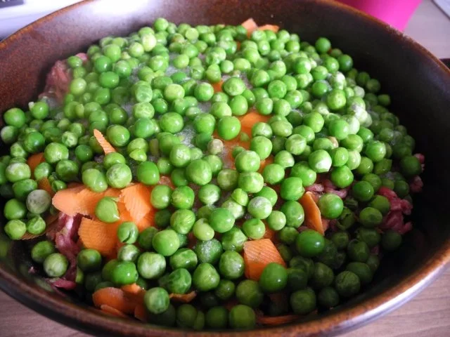 Hackfleisch : Gemüsehack auf Kartoffelmus (Kartoffelbrei) - Rezept - Bild Nr. 7