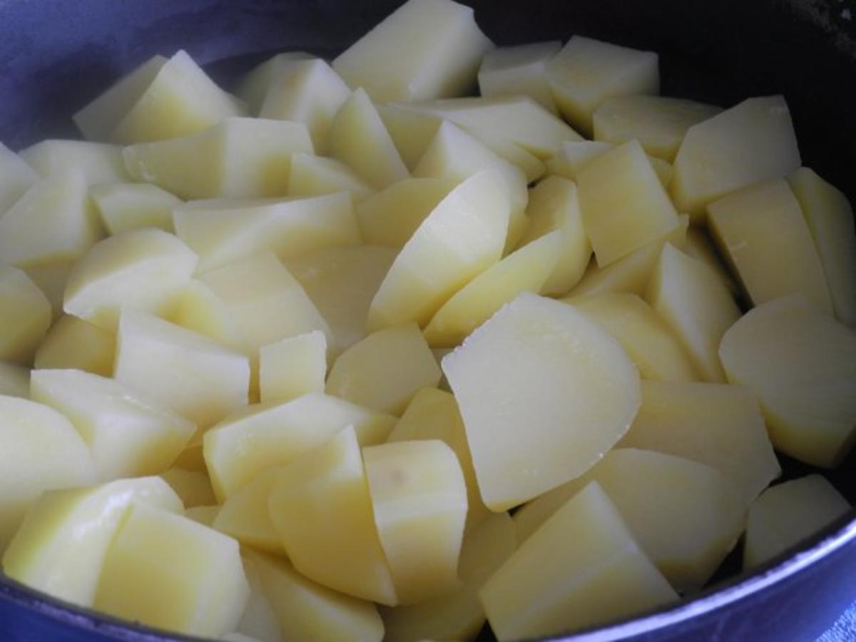 Hackfleisch : Gemüsehack auf Kartoffelmus (Kartoffelbrei) - Rezept - Bild Nr. 14