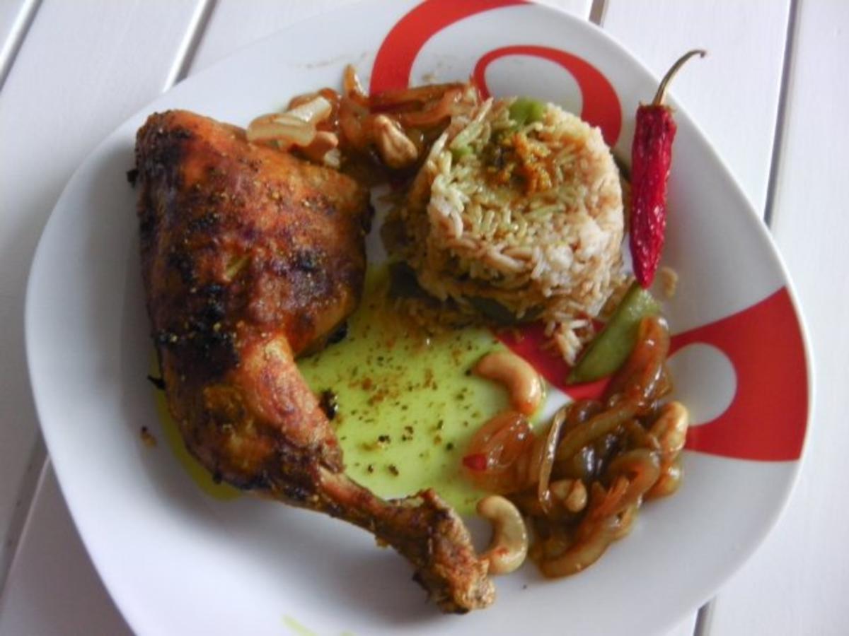 Den vestindiske kylling - indisches Curryhühnchen - Rezept - Bild Nr. 4
