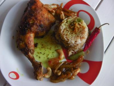 Den vestindiske kylling - indisches Curryhühnchen - Rezept