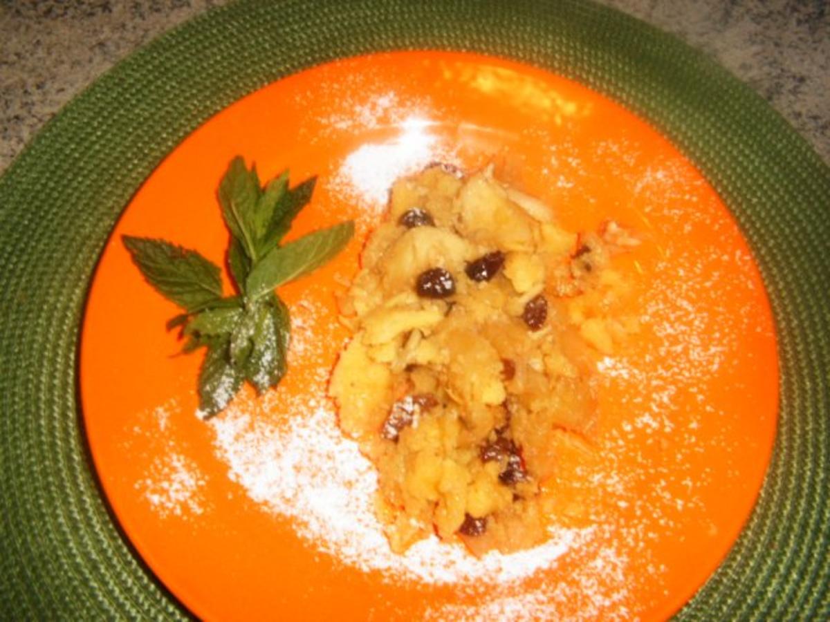 Polenta-Apfel-Schmarren - Rezept