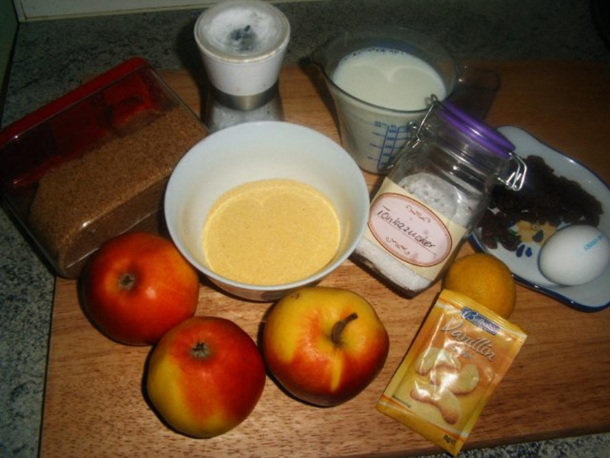 Polenta-Apfel-Schmarren - Rezept - Bild Nr. 2