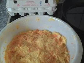 Kartoffelpuffer mit Karotten - Rezept